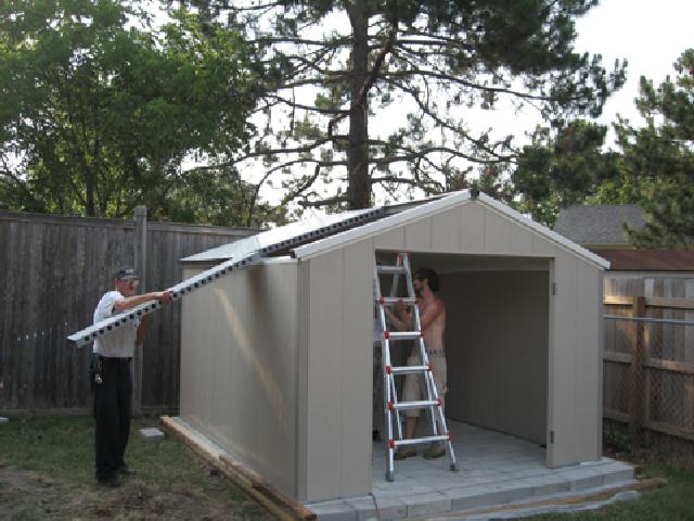 Roof Going On